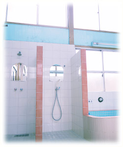 立ちシャワーの写真